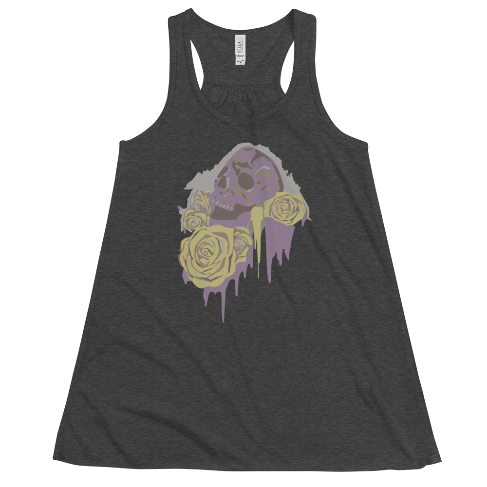 Skull 'N' Roses Women’s Loose Fit Racerback Tank