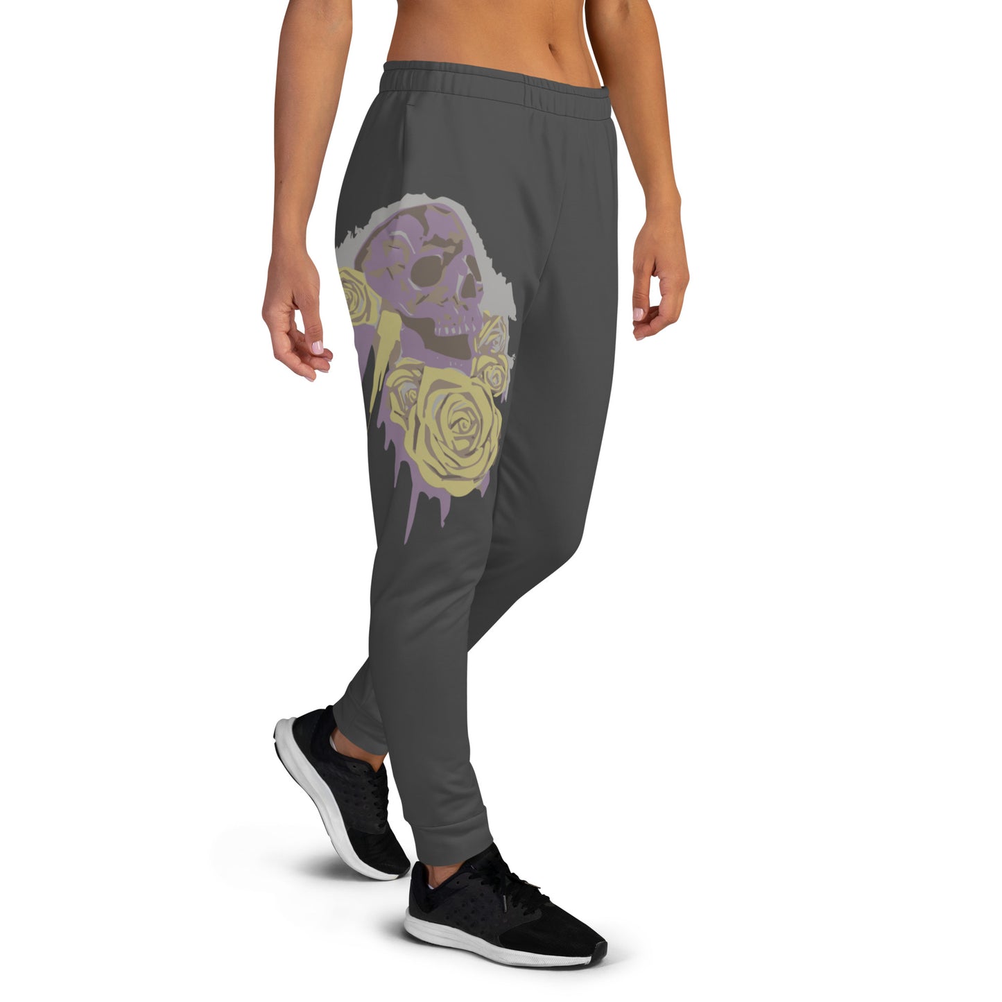 Skull 'N' Roses Fitted Women's Joggers