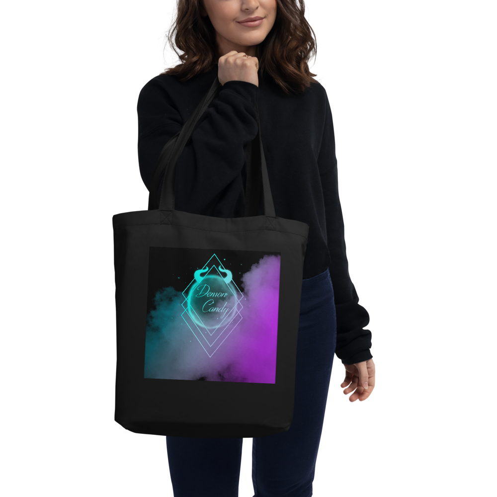 Diamond Series Violet Rebellion Organic Canvas Tote Bag