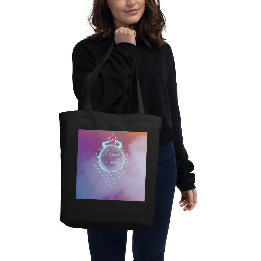Diamond Series Candy Harvest Organic Canvas Tote Bag