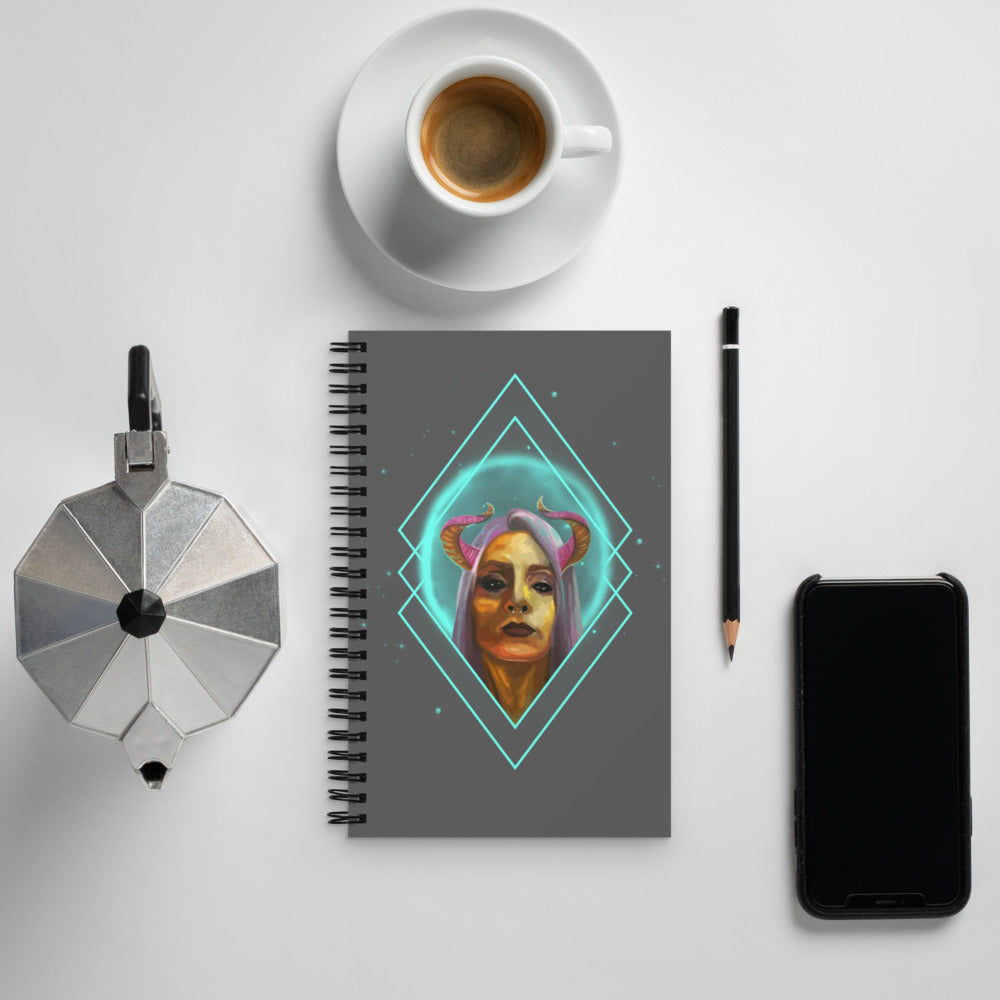 Guardian Spiral Notebook Dotted Pages Bullet Journal