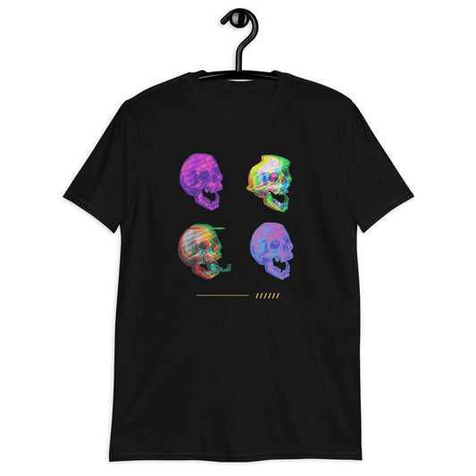 Assorted Skulls Short-Sleeve Men's, Women's, Unisex Casual T-Shirt