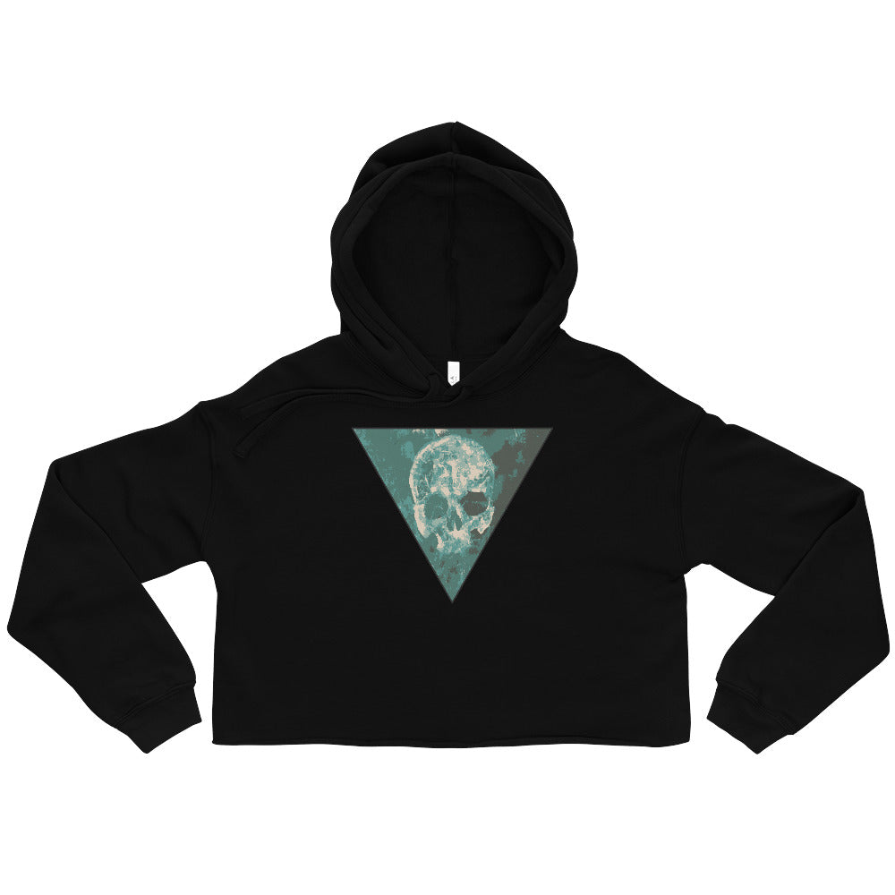 Toxic Forest Demon Candy Crop Top Cropped Hoodie