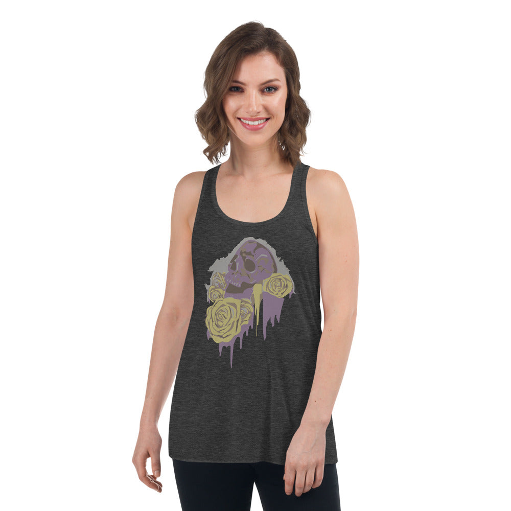 Skull 'N' Roses Women’s Loose Fit Racerback Tank