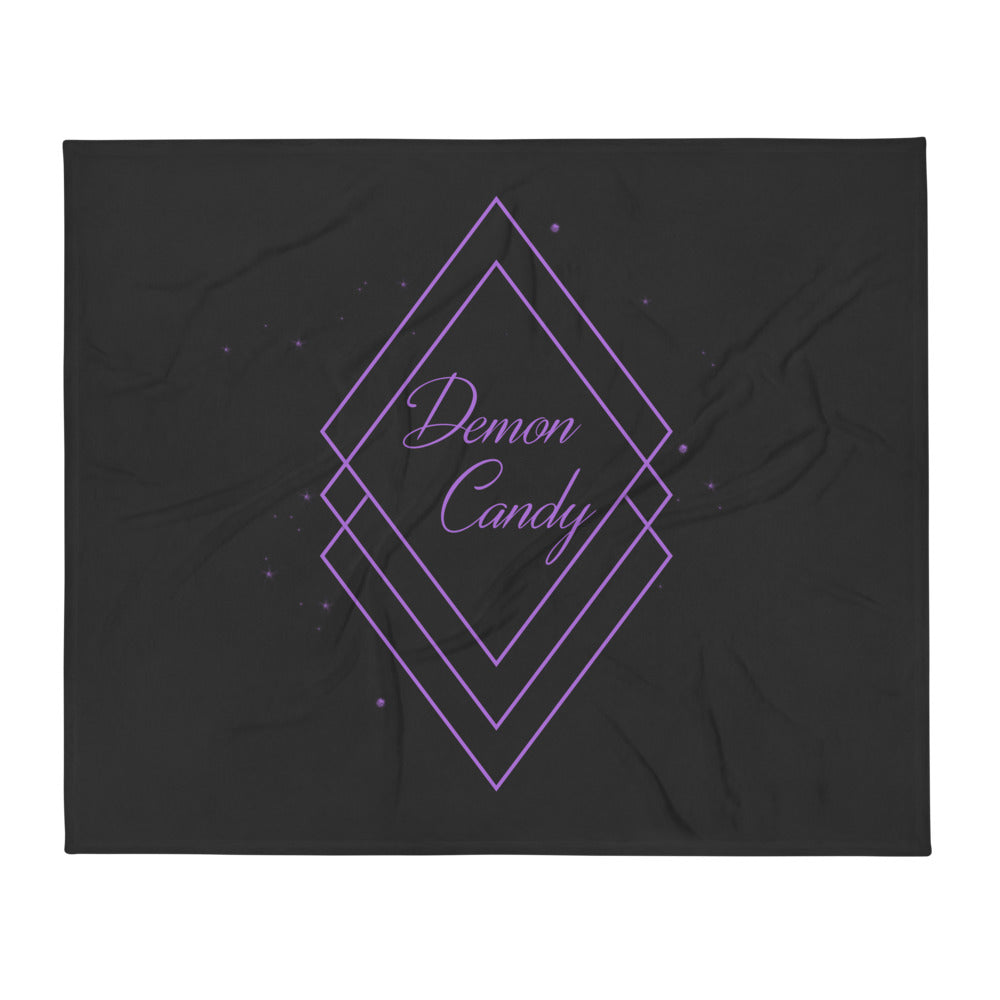 Diamond Series Violet Night Throw Blanket