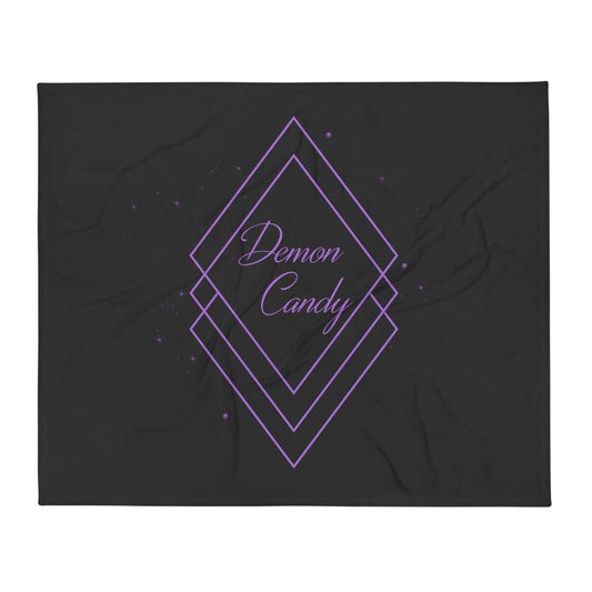 Diamond Series Violet Night Throw Blanket