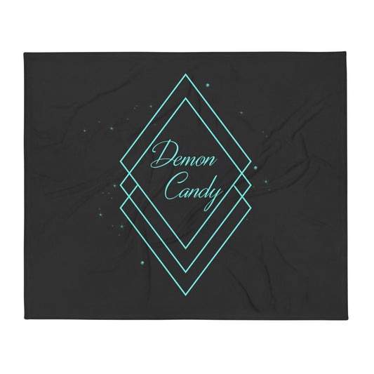 Diamond Series Teal Night Throw Blanket