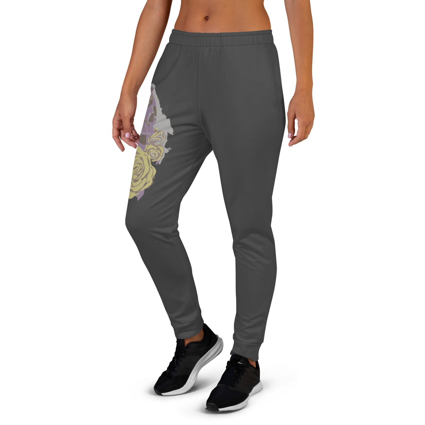 Skull 'N' Roses Fitted Women's Joggers