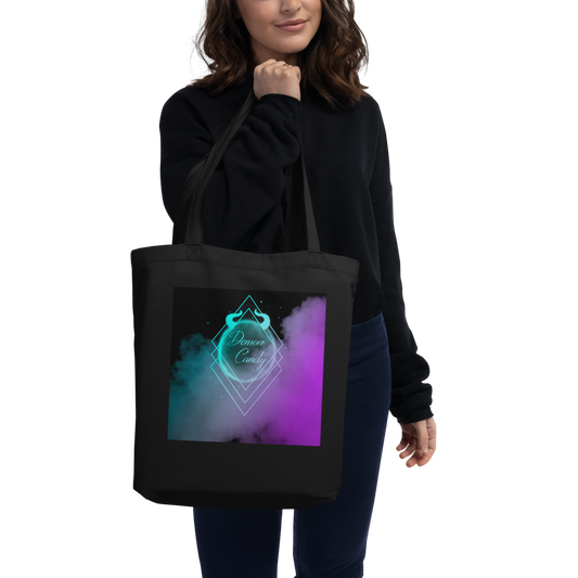 Diamond Series Violet Rebellion Organic Canvas Tote Bag