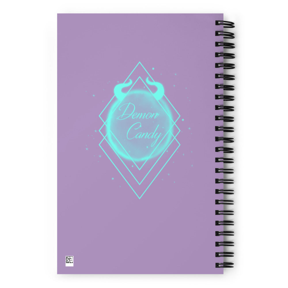 Diamond Series Candy Harvest Spiral Notebook Dotted Pages Bullet Journal