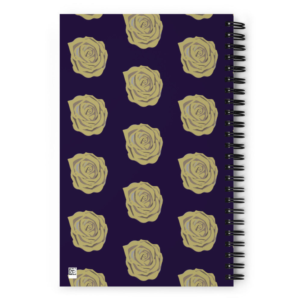 Skull 'N' Roses Spiral Notebook
