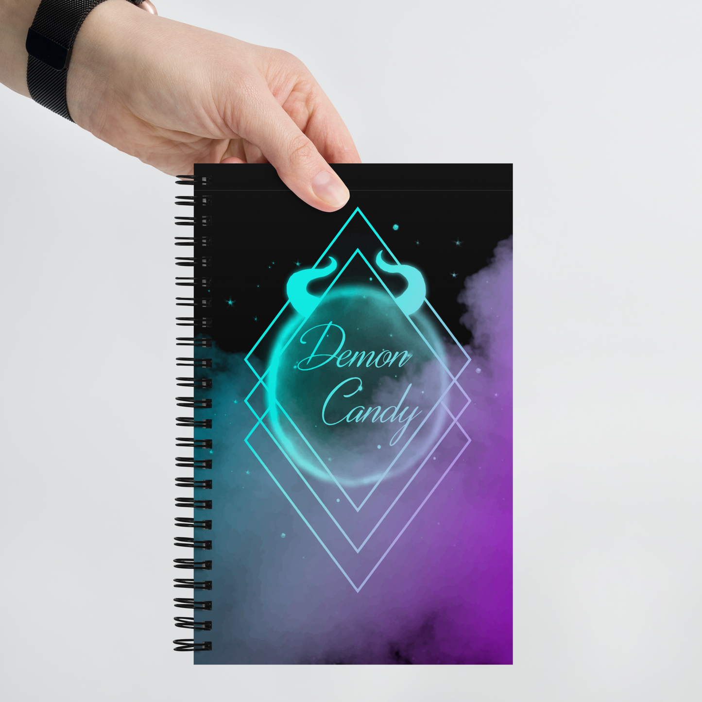 Diamond Series Violet Rebellion Spiral Notebook