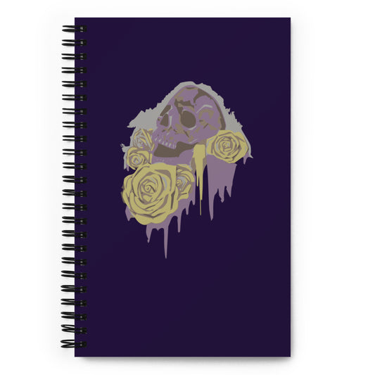 Skull 'N' Roses Spiral Notebook