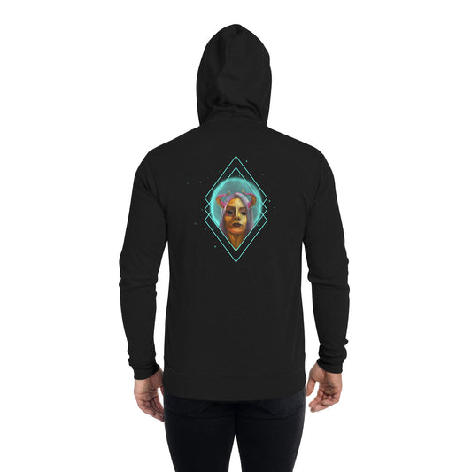 Guardian Lightweight Zip-up Hoodie Unisex, Men's, Women's